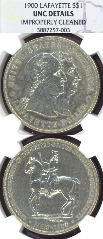 1900 Lafayette Dollar 1900 Lafayette Dollar US Silver dollar commemorative