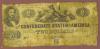 T-42 $2 1862 Confederate two dollar bill Civil war confederate currency