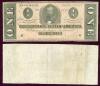 T-71 $1 1864 collectable confederate paper money