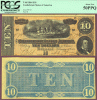 T-68 $10 1864 PCGS AU 50PPQ