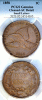 1858 1c Small Letters collectable US Flying Eagle cent PCGS