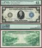 1914 $10 FR-915c Large US Federal Reserve Note Philadelphia PMG Choice Extremely Fine 45