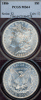1886 $ MS-64 US Morgan silver dollar PCGS MS 64