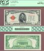 1928 $5 FR-1525 D-A Block US small size legal tender red seal PCGS Fine 15