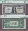 1935-A $1 Fr-2306 North Africa US emergency issue PMG Choice Uncirculated 64
