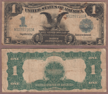 US Large Size Silver Certificate 1899 $1.00 FR-236