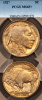 1927 5c PCGS MS 65+