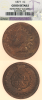 1877 1c NGC Good